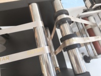 Máquina de Estampado en Caliente de Cinta de Satén Eléctrica Automática de Nuevo Diseño, Sin Necesidad de Compresor de Aire