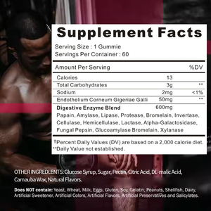 Factory Sale Reliable Weight Gain Supplement Weight Gain Products Stimulate Appetite Weight Gain Gummies Gummy Candy - Product Image 2