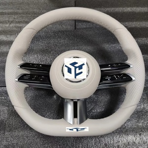 Volant en cuir de haute qualité forgé pour Mercedes-Benz Classe E <span class=keywords><strong>S</strong></span> <span class=keywords><strong>C</strong></span> G W205 W204 W212 W211 W213 E300 W218 - Product Image 1
