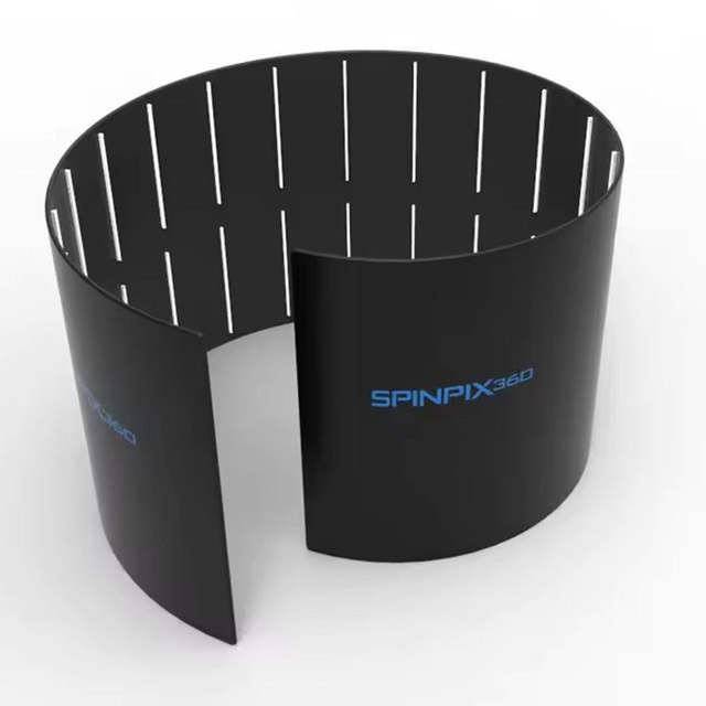 Factory Direct Sale 360 Video Booth Enclosure RGB LED Light 360 Photo Booth with Green Screen Backdrop for Trade Shows