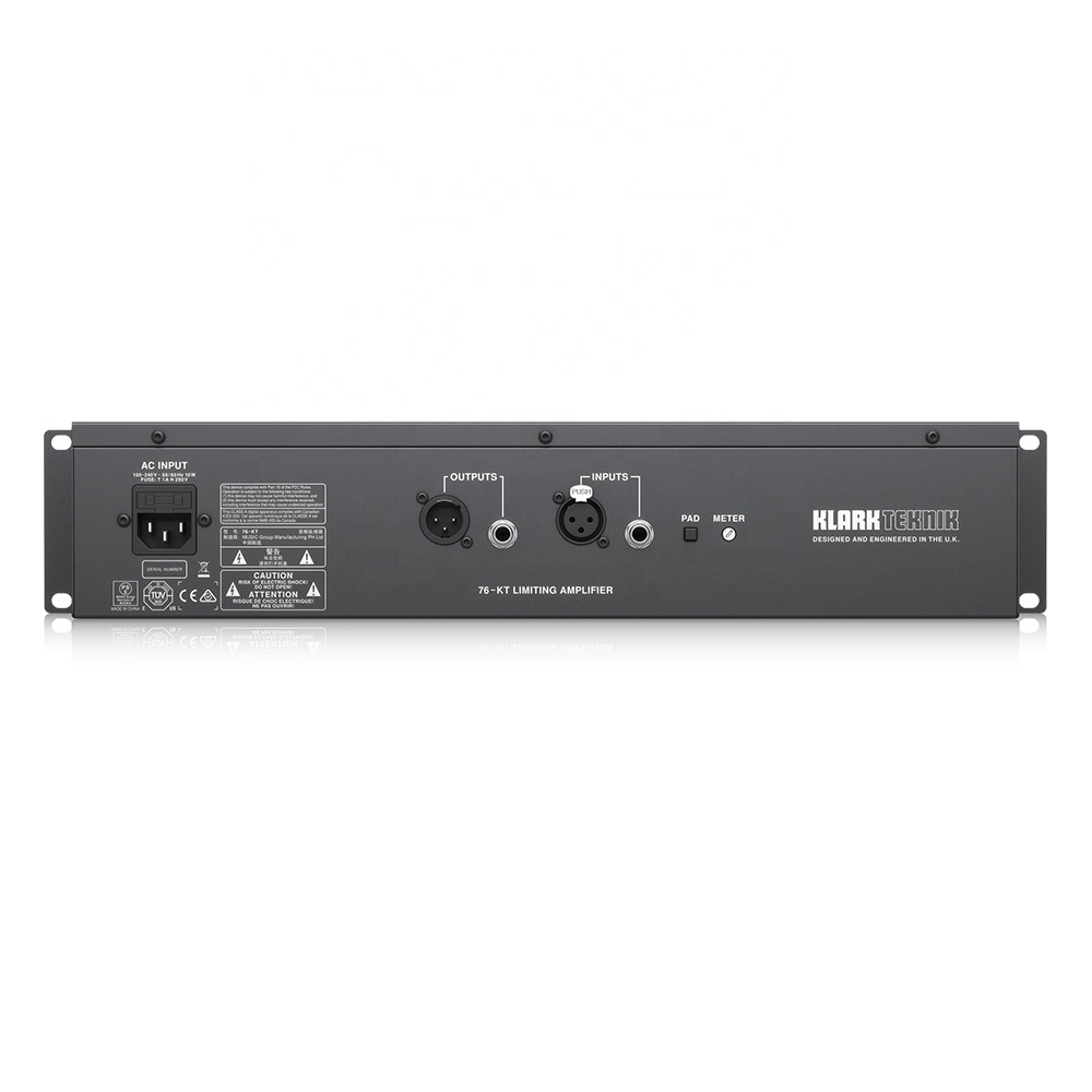 Klark Teknik 76-KT Limiter with Class A Line Level Amplifiers