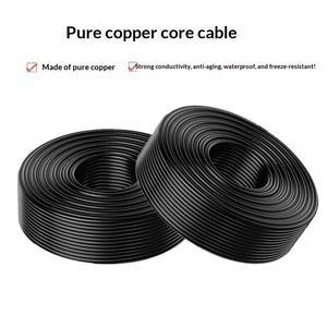 高纯度铜芯RVV电缆2/3/4芯1mm² 1.5mm² 2.5mm² 4mm²防水护套控制电源电缆线 - Product Image 5