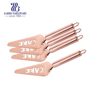En gros <span class=keywords><strong>pas</strong></span> <span class=keywords><strong>cher</strong></span> non-bâton d'appareils ménagers de cuisine en acier inoxydable 430 rose doré royal cuisine outils de cuisson - Product Image 4