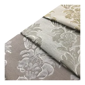 Tela Jacquard Damasco para sofá cama, tela Jacquard para tapicería, fábrica de China