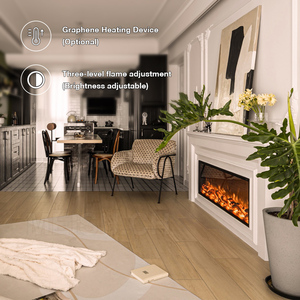 <span class=keywords><strong>Cheminée</strong></span> <span class=keywords><strong>électrique</strong></span> miroir MEISU.CH <span class=keywords><strong>120</strong></span> <span class=keywords><strong>CM</strong></span>, design chauffage d'appoint, plaque de remplacement pour <span class=keywords><strong>cheminée</strong></span> <span class=keywords><strong>électrique</strong></span> - Product Image 2