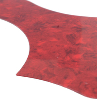 Plaque de protection souple autocollante en écaille de tortue nacrée pour guitare acoustique