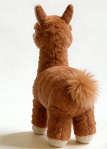 Peluche di <span class=keywords><strong>Alpaca</strong></span> Marrone Carino, Morbido Giocattolo Imbottito per Bambini - Product Image 3