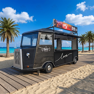 Remorque alimentaire mobile d'extérieur de haute qualité avec équipement de cuisson complet, réfrigérateur, évier et fenêtre de service pour événements - Product Image 1