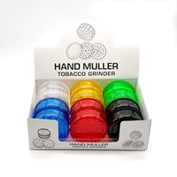 2025 Logo personnalisé Portable meilleure vente briquets broyeur d'herbes en plastique acrylique et accessoires pour fumer
