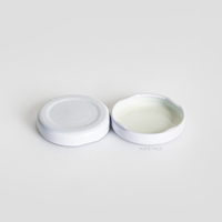 43mm 48mm 53mm 58mm 63mm 70mm 77mm 82mm Couvercles torsadés profonds en métal en fer blanc pour bocal alimentaire en verre