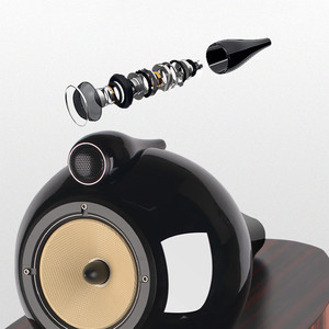ONL-011 Version améliorée <span class=keywords><strong>DM8</strong></span> Enceinte bibliothèque Hi-Fi 8 pouces avec médium 6,5'' et tweeter 4,5'', Sensibilité 89dB - Product Image 5