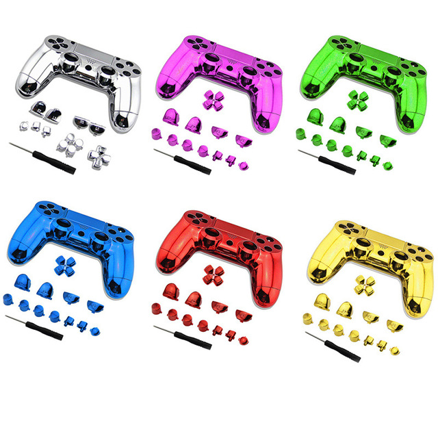 Full Set Button Kit for Controller Shell Protective Case Multi-color Escoson