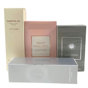 Custom 2 Tuck End Folding Carton Spot Uv Printing Cosmetic <strong>Package</strong> Perfume <strong>Box</strong> For 30 50 60 100 120 Ml Skincare Bottles - Product Image 4