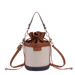 Classique dames petits sacs à main seau sac fourre-tout chaîne fermeture bandoulière sacs à bandoulière pour femmes sacs à main populaires - Product Image 5