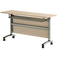 Table de formation mobile haut de gamme OfficeWorks, table de conférence roulante pour bureaux, salles de classe et espaces de travail