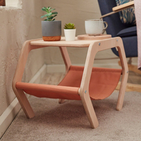 Perche en bois pour animaux domestiques, meuble pour chiens et chats, étagère pour lit, hamac, support et table en bois