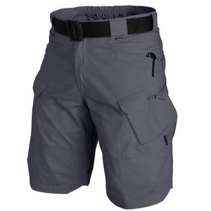 Pantalones Cortos Tácticos para Hombre DF, Impermeables, de Secado Rápido, para Senderismo y Entrenamiento, de Pierna Recta con Cinturón - Product Image 4