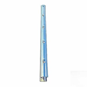 Poste de Hierro Galvanizado Reforzado para Viñedos, Diseño Postmoderno, Resistente a la Corrosión y Duradero, Fácil de Montar, 8.2 pies de Altura - Product Image 1