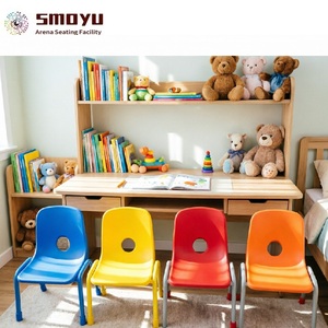 Silla Ergonómica Apilable de Plástico con Marco de Acero para Guardería, Preescolar, Jardín de Infancia y Uso Comercial - Product Image 5