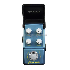 Pédale d'effet de <span class=keywords><strong>guitare</strong></span> électrique miniature JOYO JF-312 Pipebomb Compressor avec True Bypass, pièces et accessoires pour instruments à cordes - Product Image 2