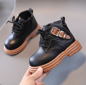 Botas de Nieve para Niñas, Zapatos de Nieve, Botas para Niños, Estilo Moderno, Color Personalizado, Invierno, Primavera, Cuero Genuino, Felpa para Niños, Piel Sintética, Unisex - Product Image 3