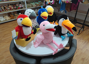 ตุ๊กตาหุ่นมือรูปนกแก้ว Syh1769 ของเล่นตุ๊กตาสัตว์นกแบบสวมมือ ของเล่นเล่านิทาน ตุ๊กตาสวมมือสำหรับเล่นบทบาทสมมติ - Product Image 3