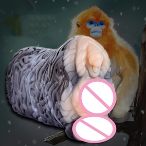 Masturbador Masculino de un Solo Canal con Diseño de Mono Fantasía, Copa Realista Estilo Animal para Hombres - Product Image 1