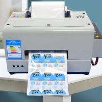 Printer Label ukuran A4 Desktop pencetak Inkjet operasi mudah