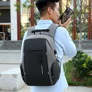 Sac à dos pour ordinateur portable d'affaires à la mode de 15.6 pouces avec USB pour unisexe logo personnalisé durable voyage en plein air étanche - Product Image 3