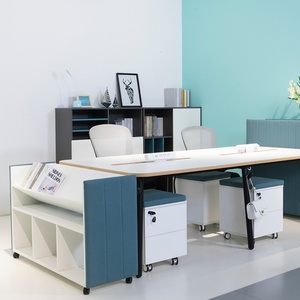 Modern Design Wooden Office Furniture Cubicle Workstation Executive Office Desk - Product Image 6