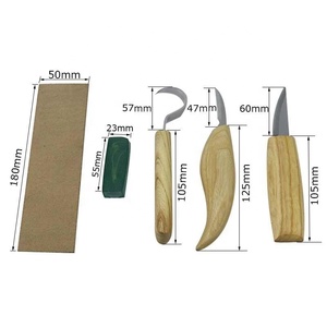 Ensemble d'outils de sculpture sur <span class=keywords><strong>bois</strong></span> DIY, couteau <span class=keywords><strong>à</strong></span> sculpter le <span class=keywords><strong>bois</strong></span>, <span class=keywords><strong>ciseau</strong></span> <span class=keywords><strong>à</strong></span> sculpter, acier inoxydable, coupe-<span class=keywords><strong>bois</strong></span> <span class=keywords><strong>à</strong></span> bords tranchants, gouges - Product Image 4
