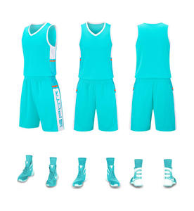 Conjuntos de Uniformes de Baloncesto Personalizados para Unisex |   Uniformes Deportivos de Verano 100% Poliéster para Estudiantes, Equipos y Entrenamiento Juvenil - Product Image 2