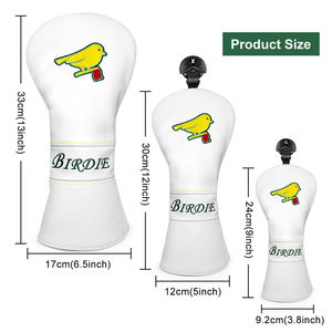 Manufacturer Driver Club <b>Head</b> <b>Covers</b> <b>Golf</b> Headcover Animal Pu Leather <b>Golf</b> <b>Covers</b> Animal <b>Golf</b> Wood <b>Cover</b> - Product Image 2