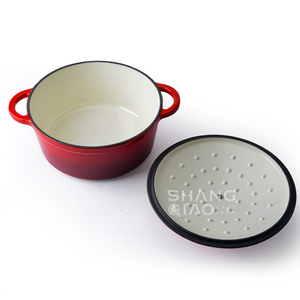 Batterie de cuisine <span class=keywords><strong>en</strong></span> <span class=keywords><strong>fonte</strong></span> de gros ensemble de casseroles <span class=keywords><strong>en</strong></span> <span class=keywords><strong>fonte</strong></span> émaillée casserole <span class=keywords><strong>en</strong></span> <span class=keywords><strong>fonte</strong></span> hollandais four - Product Image 2