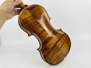 Violino de Bordo Artesanal |   4/4 Tamanho Completo, Projeção e Clareza (Estojo Não Incluído) - Product Image 5