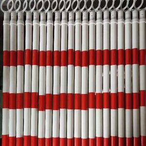Cono de Tráfico con Conexión Fija, Barra Telescópica de Advertencia, Instalaciones de Tráfico, Cono de Helado, Luz Reflectante Roja, Blanca, Negra y Amarilla - Product Image 2
