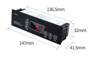 XDHY-293 thương mại kỹ thuật số <span class=keywords><strong>LCD</strong></span> nhiệt công nghiệp tủ lạnh tủ đông điều khiển nhiệt độ điều khiển ánh sáng OEM - Product Image 3