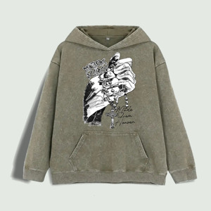 Sudadera con Capucha con Gráfico de Manos en Oración, 100% Algodón, Almacén de EE. UU., 6 Colores - Product Image 4