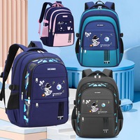 Sac à dos de voyage en peluche motif étoile mignon avec compartiment pour ordinateur portable de petite taille pour l'école primaire et secondaire pour garçons filles