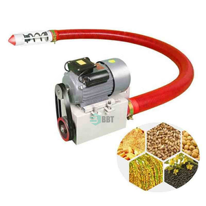 Machine d'aspiration de céréales pour le transport de la coque de riz, du maïs et du riz paddy. Tuyau flexible pour vis sans fin de transport - Product Image 1