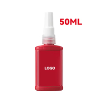 Adhésif de fixation filetée E-ASIA ABS personnalisable, flacon 10ml 50ml avec bouchon à clapet, adhésif universel pour métal et travail du bois