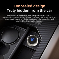 Nouvelle boîte CarPlay sans fil universelle portable 2 en 1, filaire vers sans fil pour iPhone Apple CarPlay et Android Auto, adaptateur CarPlay