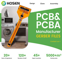 Cartes de circuits imprimés FPCB flexibles Composants de capteurs de température Production d'assemblage de Flex PCB & PCBA