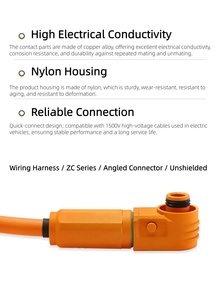 Kabinet Penyimpanan Energi PV Tegangan Tinggi 100A-300A Kabel Baterai Daya Tinggi Kabel Daya Energi Baru Harness Kabel Tenaga Surya Fotovoltaik - Product Image 5