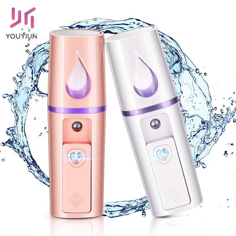 Нано-распылитель для лица 20 мл, крутой туман для лица, удобный распылитель тумана для ухода за кожей, увлажняющий макияж для наращивания ресниц