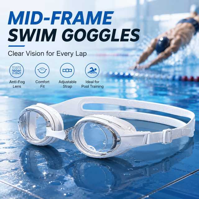 Custom Logo Anti-Fog Racing Swim Goggles Low Profile 3D Silicone Gasket Leakproof for Triathlon Event