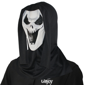 Masque en caoutchouc souple Fang Face, couvre-tête d'horreur, démon roi, costume effrayant pour <span class=keywords><strong>Halloween</strong></span>, fête costumée, personnalisable - Product Image 6
