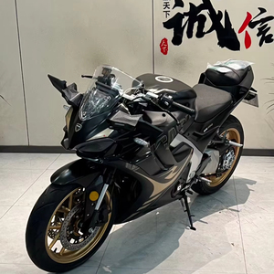 2024 sử dụng ducasun dk400 đua xe gắn máy với 400cc hai-xi lanh làm mát bằng nước động cơ và xăng điện cho xe đạp đường phố - Product Image 2