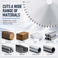 Lame de scie industrielle multi-lames en carbure pour la découpe du bois, diamètres 355mm, 405mm, 455mm, soudée haute fréquence