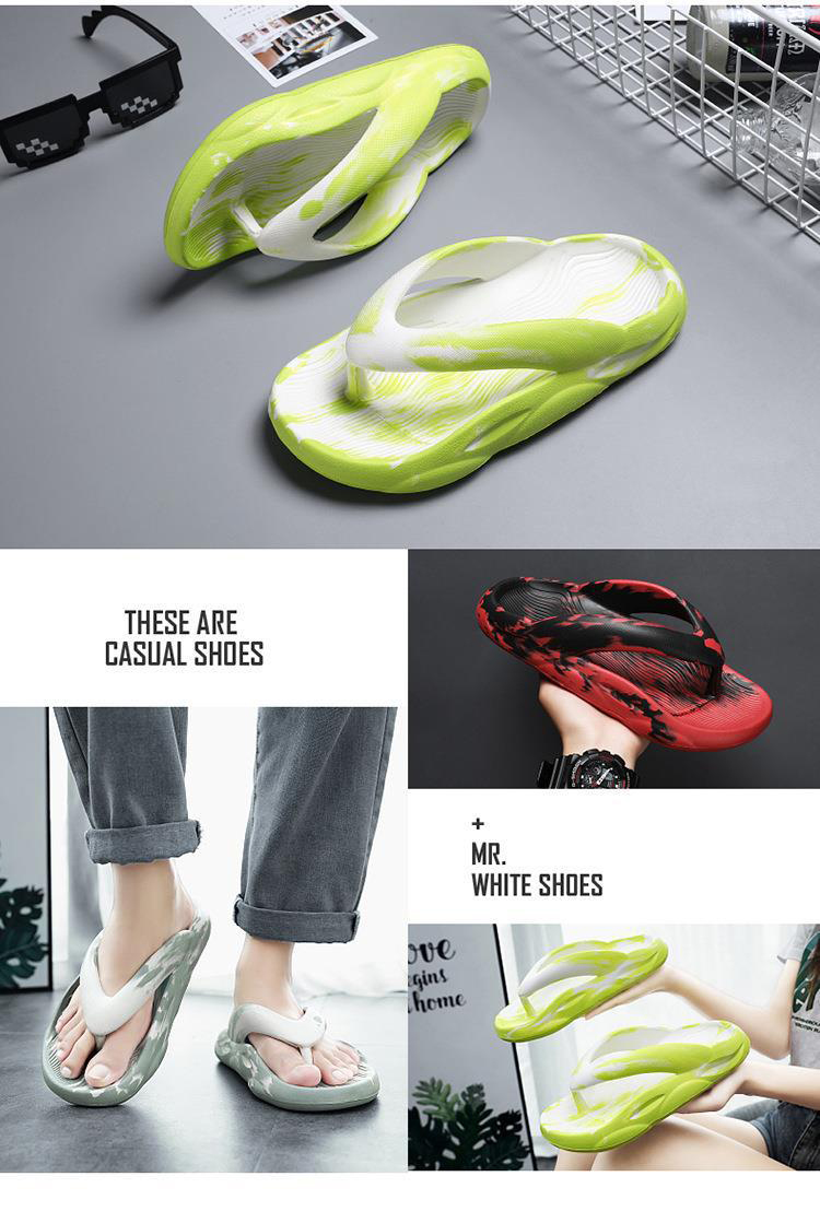 New Lightweight Mens EVA Filp-flops Slippers Summer EVA Flip Flops Custom Slippers Manufacturer